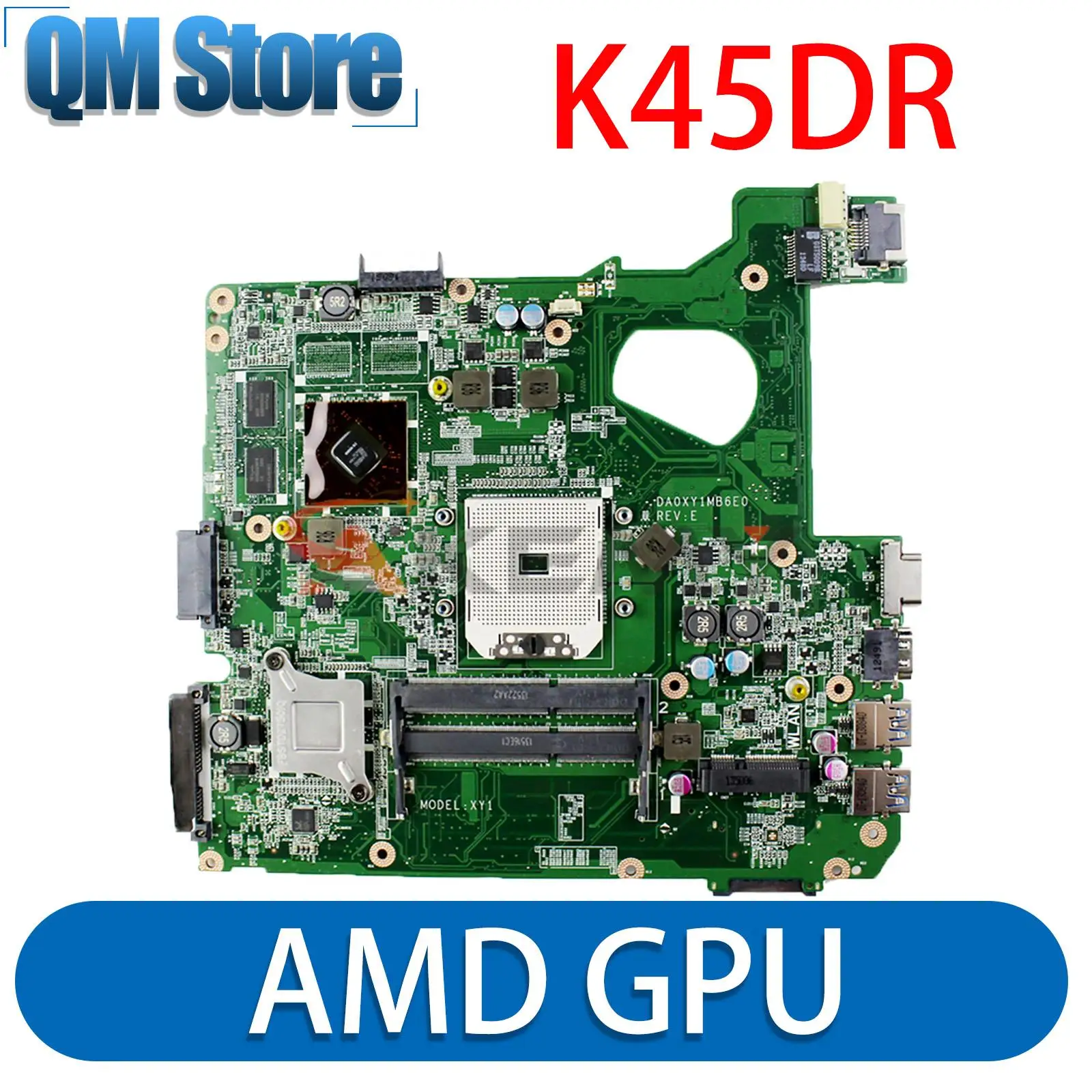 Материнская плата DA0XY1MB6E0 для ASUS K45DR K45D A45DR K45DE A45DE R400D R400DR материнская плата для ноутбука AMD GPU Материнская плата DA0XY1MB6E0 для ASUS K45DR K45D A45DR K45DE A45DE R400D R400DR материнская плата для ноутбука AMD GPU
