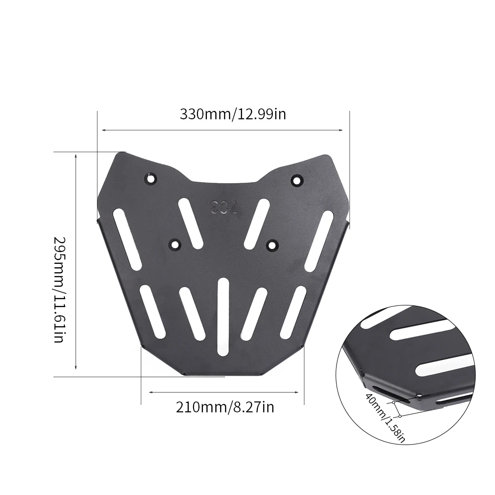 Для ZONTES 703F удлинительный кронштейн для телефона крышка фары задняя стойка