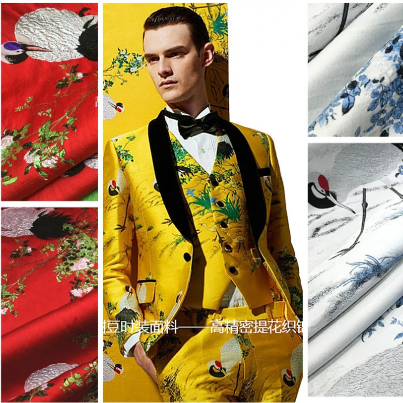 

Местоположение жаккардовая ткань измеритель 145 см Четкое модное платье куртка Сделай Сам полиэфирная ткань оптовая продажа жаккардовая по...