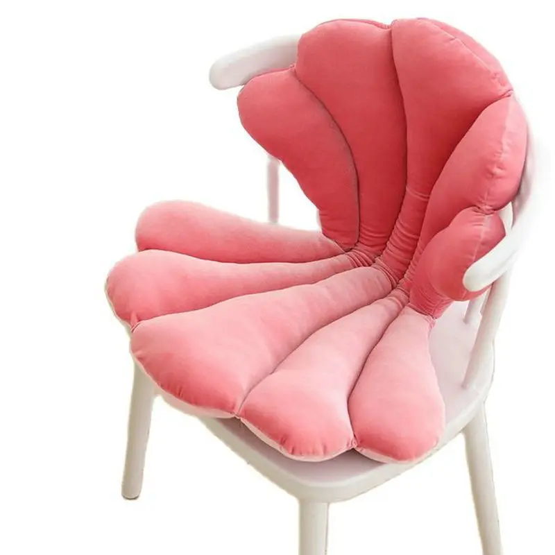 Cushion Stuffed Luxurious Sea Princess Shell Home Shape Seat Pillow Chair Decor Cushion For Girl