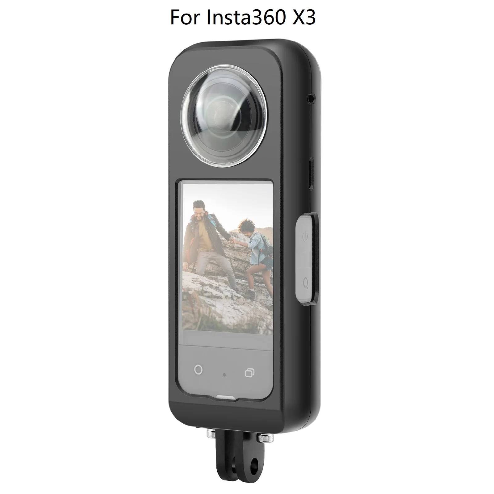 Фото Металлический защитный каркас PULUZ для Insta360 X3 с защитой объектива №1