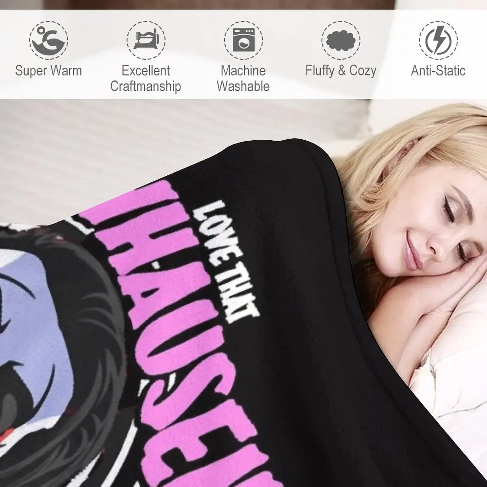 DanHausen Love That Фланелевое одеяло