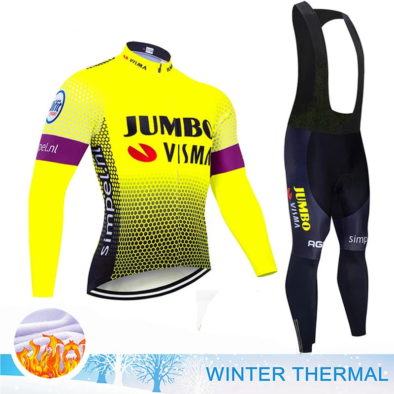

Зимняя велосипедная одежда Tricuta Мужской полный 2023 Jumbo Visma спортивный комплект Джерси Mtb мужской костюм велосипедный костюм нагрудник мужской профессиональный