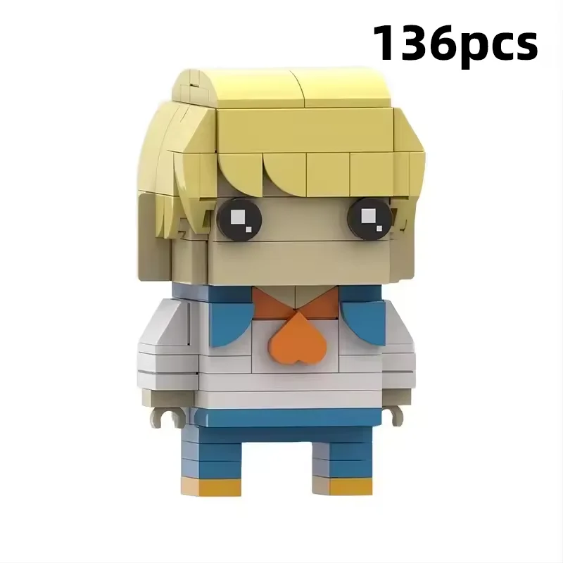 Фото Конструктор MOC: Классические фигурки-кубики из мультфильмов, ретро-детективы, собаки-охотники на монстров, командные фигурки для демонстрации, набор для взрослых №3