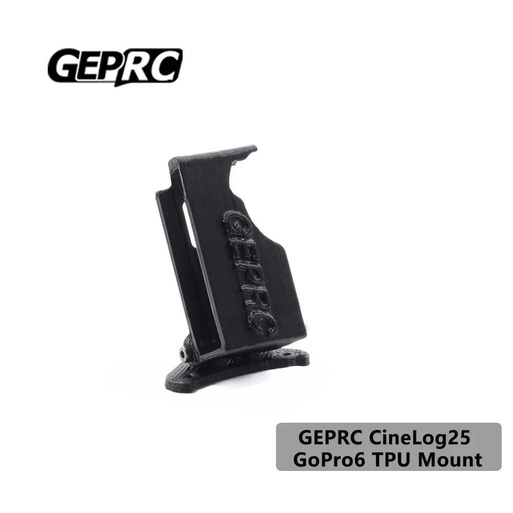 GEPRC CineLog25 GoPro6 ТПУ Крепление подходит для дрона CineLog25 для RC FPV квадрокоптера дрона DIY аксессуары Запчасти