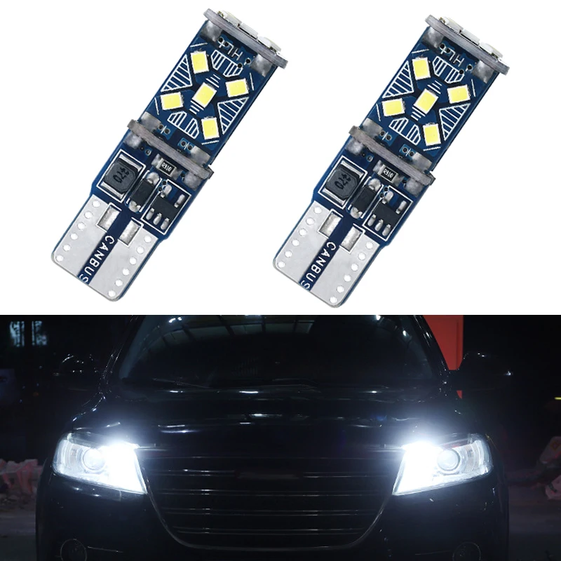 

Bright 2/4PCS T10 W5W 194 198 158 New Super Bright Car LED Car Parking Lights WY5W 168 501 2825 Auto Wedge Turn Side Bulbs Car