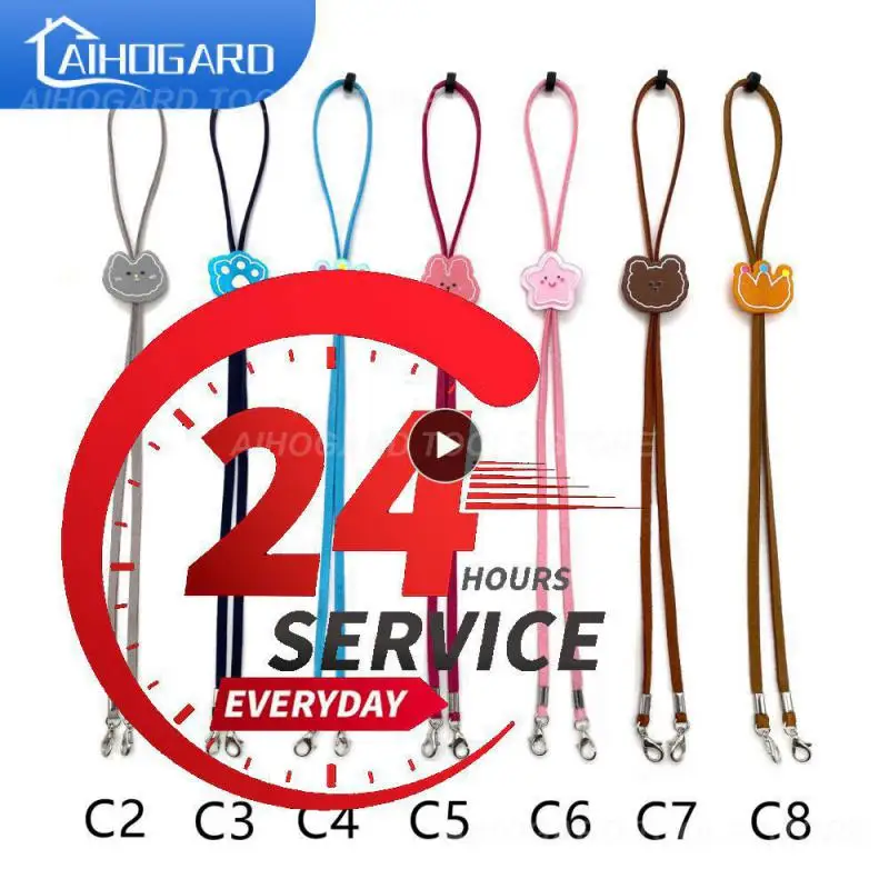 

2021 New Cute Cartoon Mask Chains Glasses Chain For Kids Adjustable Mask Hanging Rope Lanyard Mask Holder Dropshipping