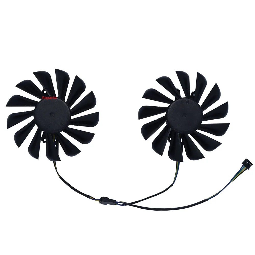 2 шт./комплект вентилятор видеокарты 4Pin 85 мм CF9015H12S охладитель графического