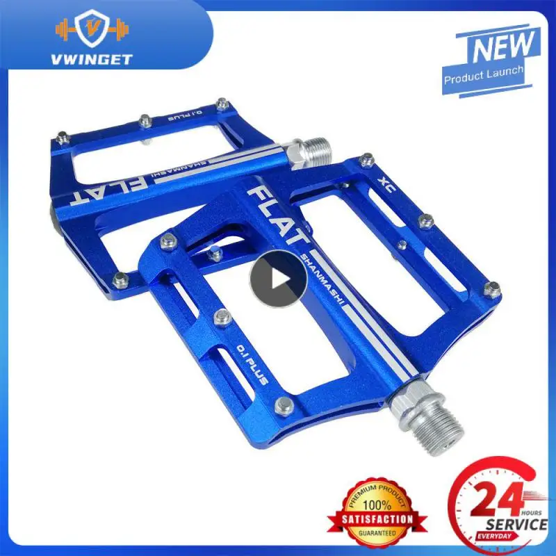 

1~4PCS Three Sealed Bearing Bicycle Pedal Ultralight Aluminum Alloy Nonskid Bike Pedals Cycle Treadle Bicycle Accessories