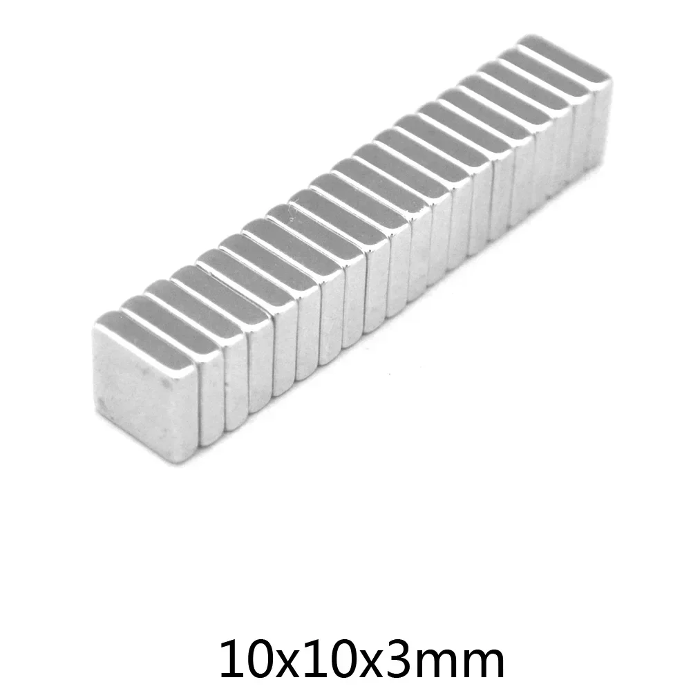 

Квадратные магниты 10x10x3 мм