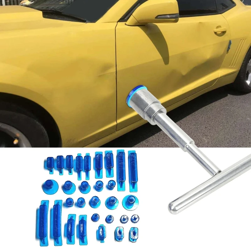 

30Pcs Different Size Tabs Dent Repair Repair Tools Use for Glue Puller Auto Body Dent Fix Tools 40GF