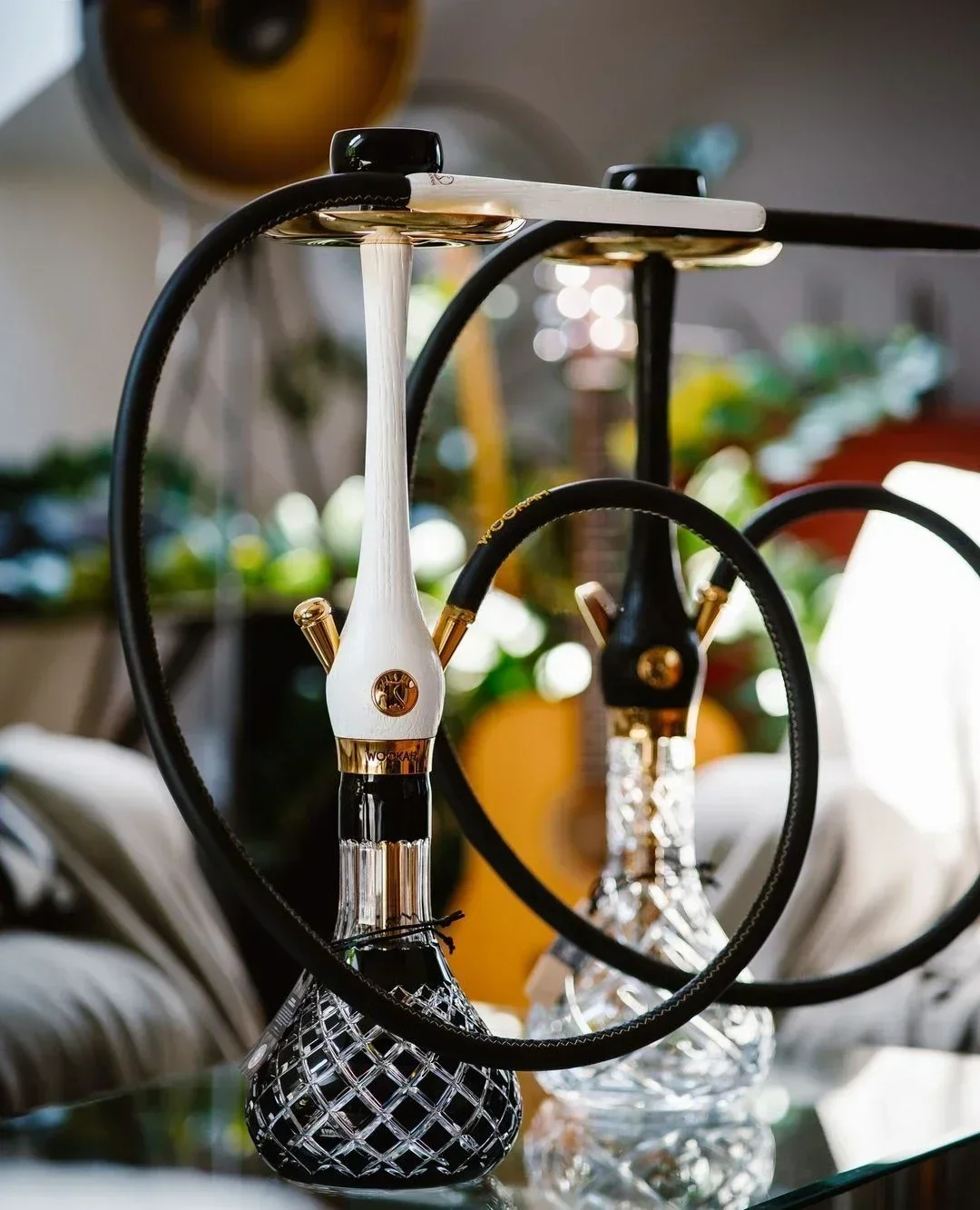 Для настраиваемого кальяна большого размера кожаная подарочная коробка