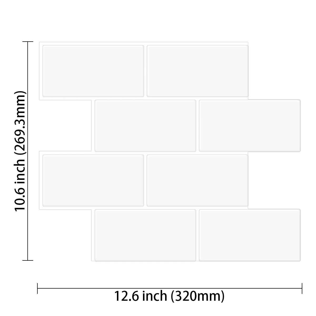 

3d Effect Solid Color Wall Stickers Indoor Staircase Stickers-1sheet