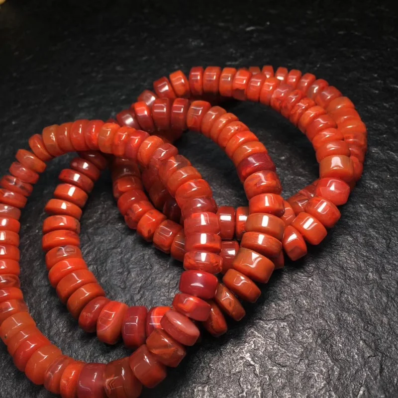 Оптовая продажа с завода браслет из натурального Южно-красного агата