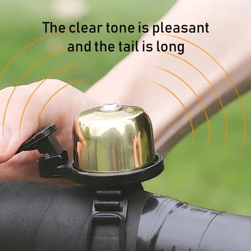 Купи Western Rider Bicycle Bell Copper Bell Bicycle Loud Mountain Bike Road Bike Horn Mini Car Bell Outdoor Alarm Bicycle Accessories за 153 рублей в магазине AliExpress