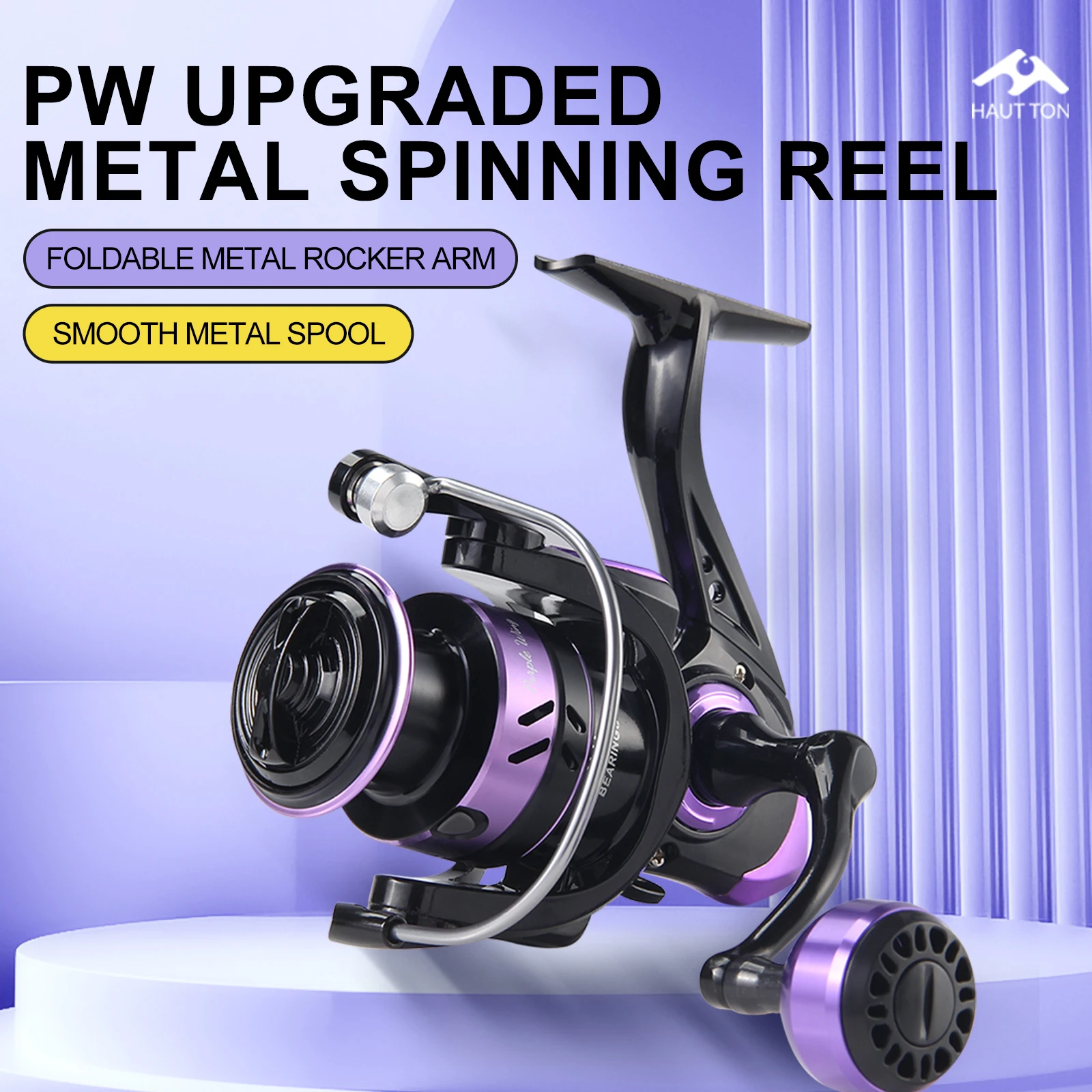 Спиннинговая Рыболовная Катушка HAUT TON Серия 1000-7000 13 + 1 Шарикоподшипники 16 Кг