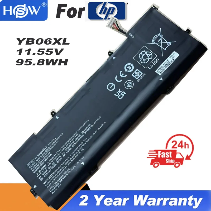 Аккумулятор 84.08Wh 11 55 V YB06XL для X360 928427-271 HSTNN-DB8H 3ICP5/50/83-2