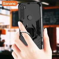 bananq shockproof stand ring case for xiaomi poco f3 gt pocophone f1 cover for redmi 5 plus 6 7 8 k30 k40 10x pro 5g 7a 8a 9a 9c