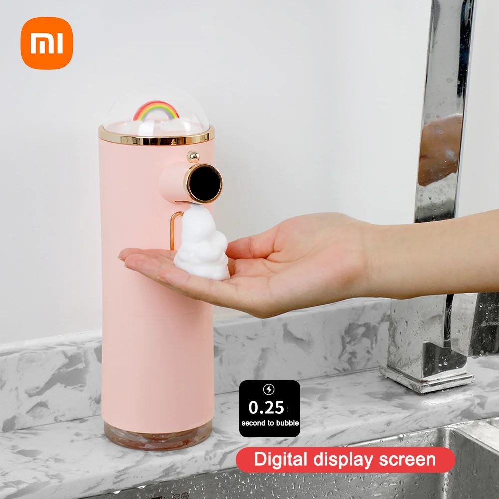

Xiaomi New Automatic Foam Hand Soap Dispenser Intelligent Sensor Soap Dispenser Children Antibacterial Hand Soap Dispenser