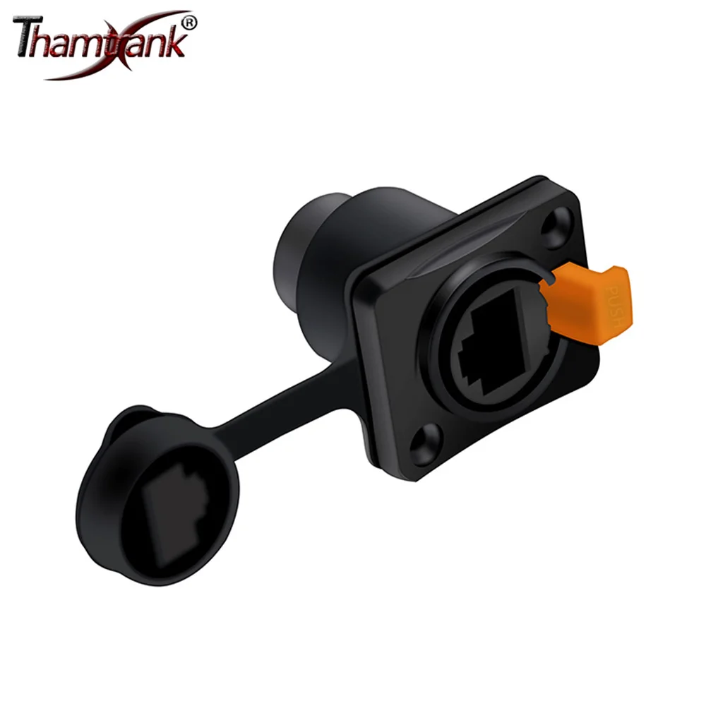 1 RJ45 водонепроницаемый сетевой соединитель 8P8C основной корпус установить розетку RJ45 Ethernet соединитель IP65