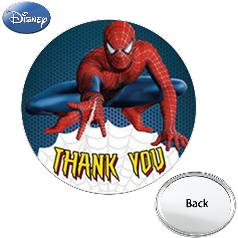 

Disney Spider Man Pocket Mirrors 70 MM Round Compact Portable For Makeup Travel Purse Mirrors Kids Gifts New Beauty Tools