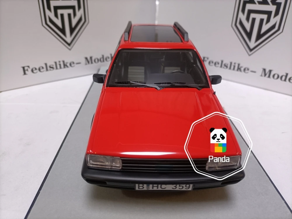 Фото Feelslike 1/18 VW Passat Wawa Can Santana туристическая модель автомобиля VW Passat 32B коллекционный домашний декор миниатюрные подарки №5