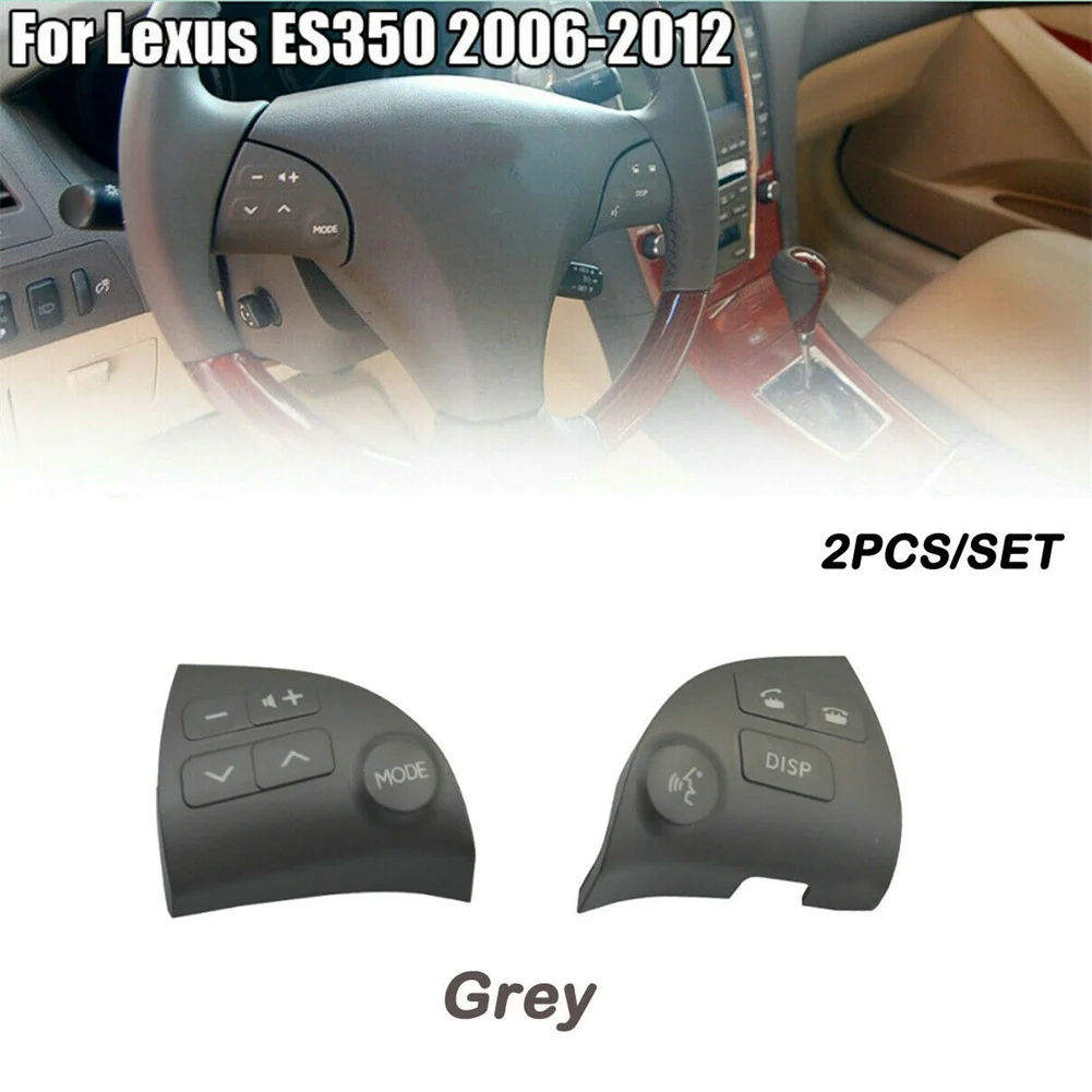 

Car Steering Wheel Control Switch Audio Bluetooth Multi Button Cover For Lexus ES350 2006-2012 84250-33190-C0