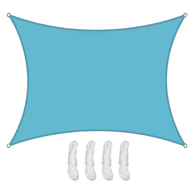 

Waterproof Sun Shade UV Protection Outdoor Sail Shade For Backyard 118x157 Inch Sails Breathable Durable For Patio Porch Pergola