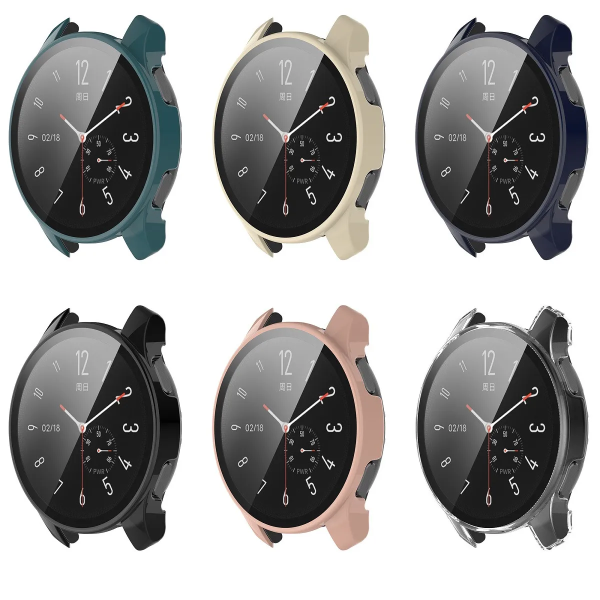 

Steel film+PC Cover For Vivo Watch case2 Accessorie Screen Protector Vivo Watch 2 serie 46mm Screen Protection Accessories