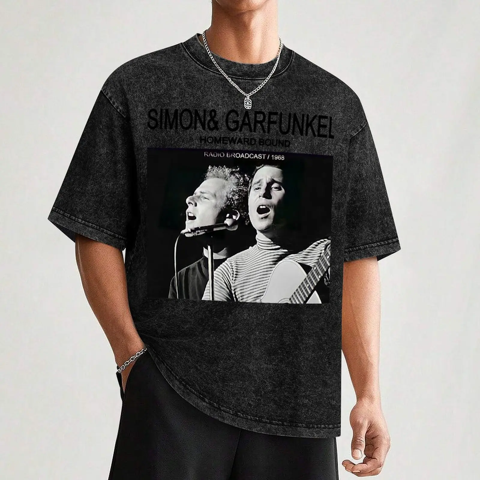 Simon And Garfunkel футболка хлопок большие размеры