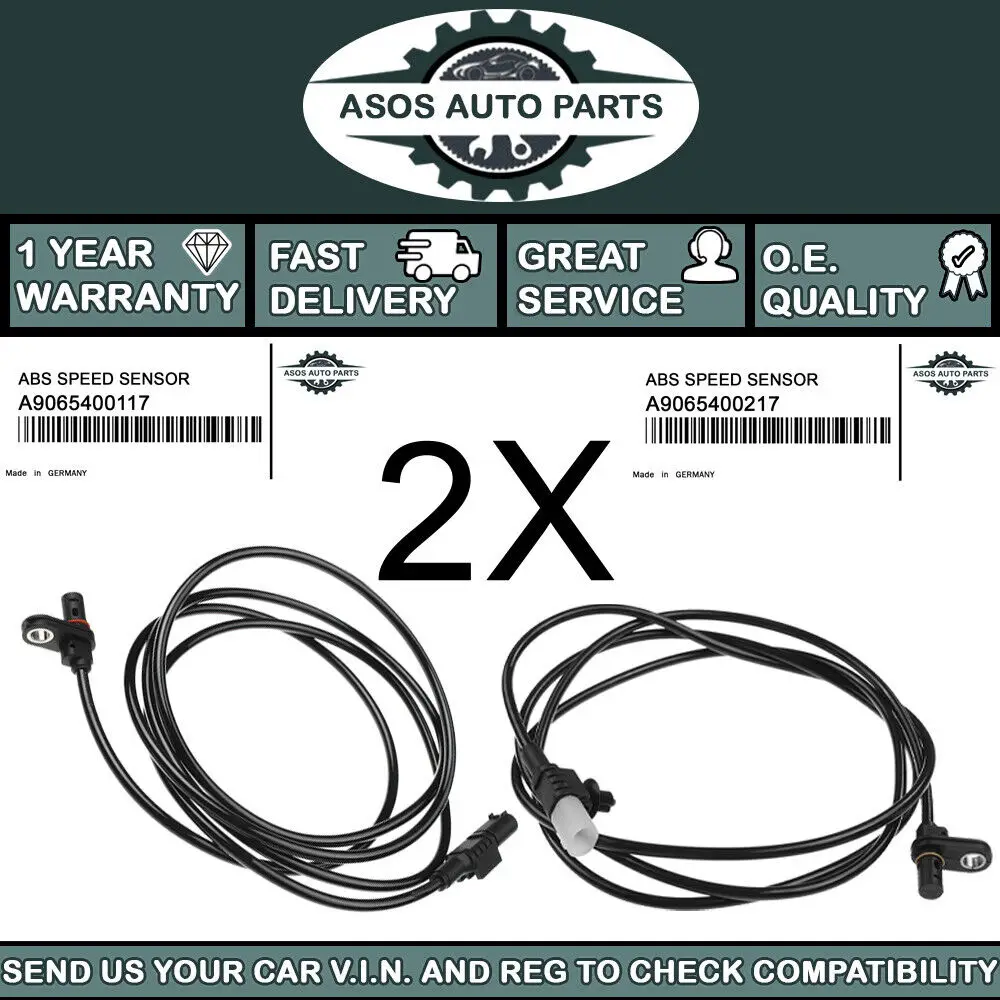 

2X задний датчик скорости ABS Подходит для VW CRAFTER 30-35 30-50 2,0 2,5