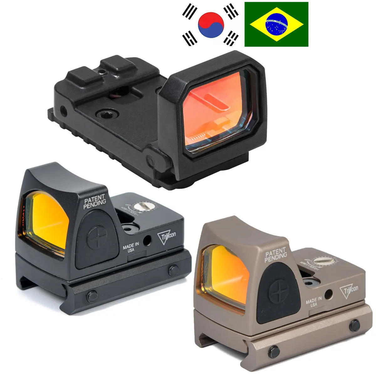 

Pistola Stainless Steel Red Dot Scope Plate Mount for Taurus PT111 G2 G2c G2s G3 RMR VISM MROS Venom Viper Docter Noblex