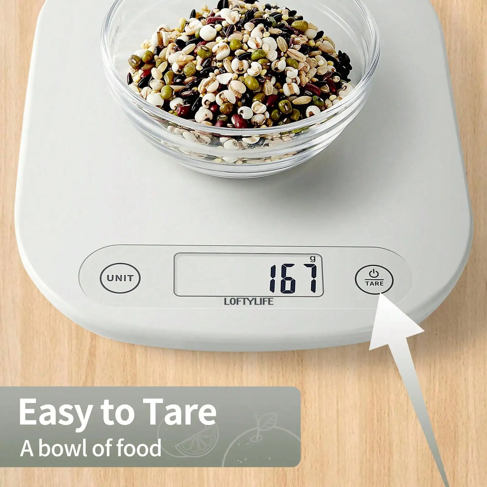 Цифровые кухонные весы премиум-класса для выпечки 5 кг 1 г