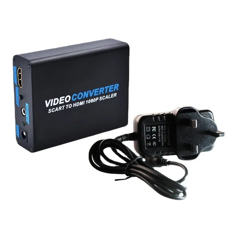 Конвертер SCART в HDMI — игровой адаптер с конверсировкой видео высокой четкости и