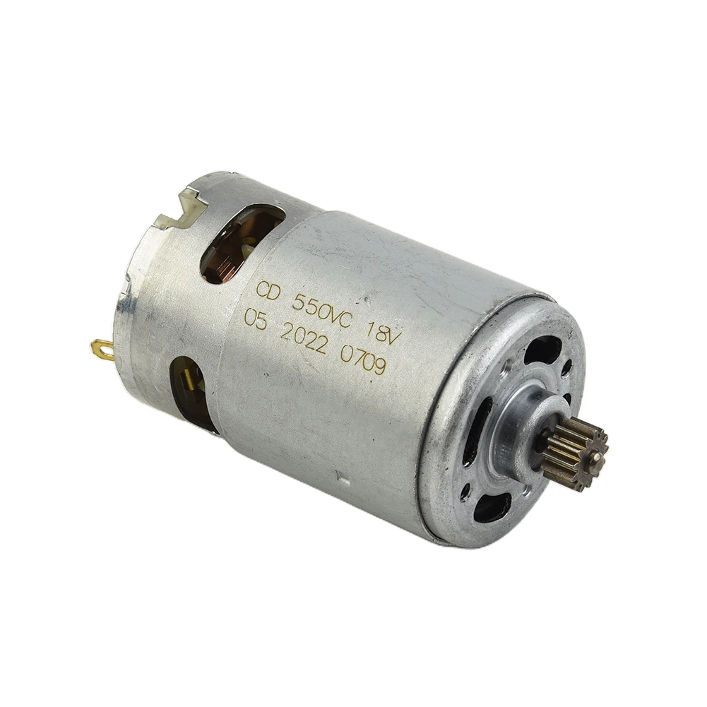 1PC RS550 Motor 13 Teeth Replace For BOSCH Cordless Drill Screwdriver GSB/GSR120-LI 18V Spare Power Tool Parts