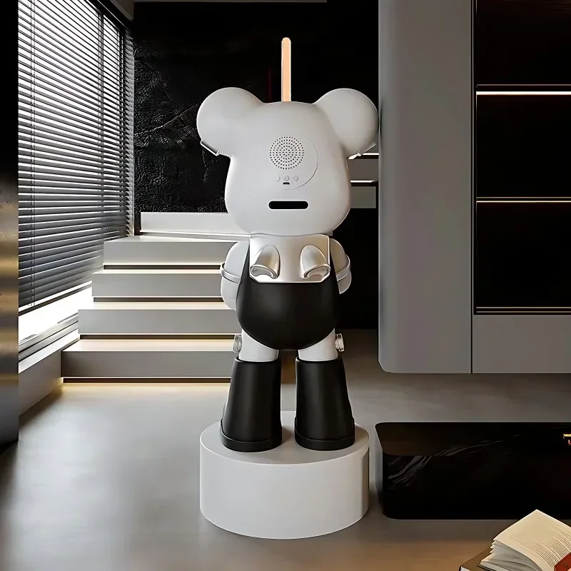 Большое украшение для пола Violent Bear, легкая роскошная элитная гостиная, модное украшение в виде фигурки (art.: 3920d151aebec) - 3920d151aebec