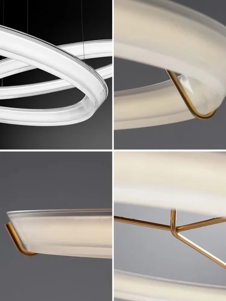 Современная светодиодная испанская вибрая круглая минималистичная потолочная