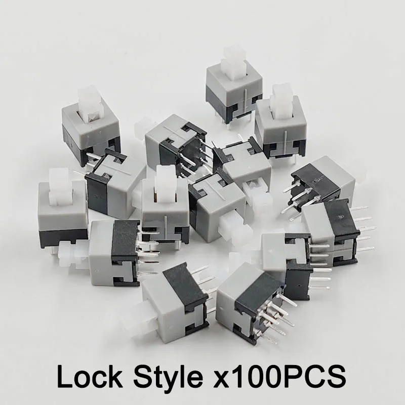 

Самоблокирующийся переключатель 8,5x8,5x14 мм с квадратной головкой 3,2X3,2 двухрядный 6-футовый 3X3 блокирующийся консольный кнопочный переключатель