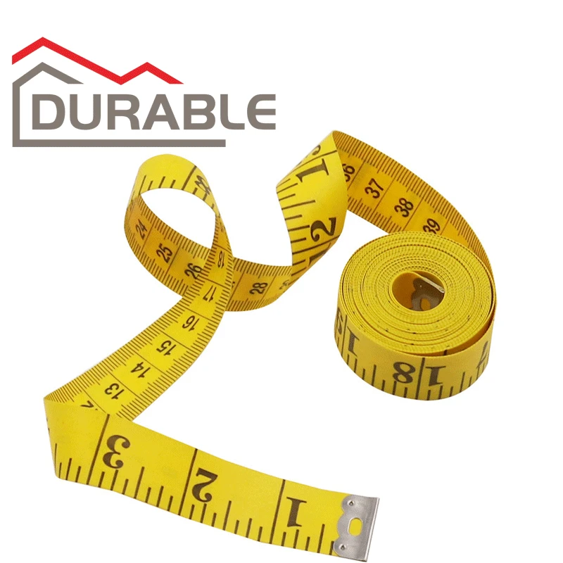 

300 Cm 120 Inch Portable Soft PVC Tape 3m Leather Ruler Body Height Scale Measuring Retractable Analysis Instruments Tool