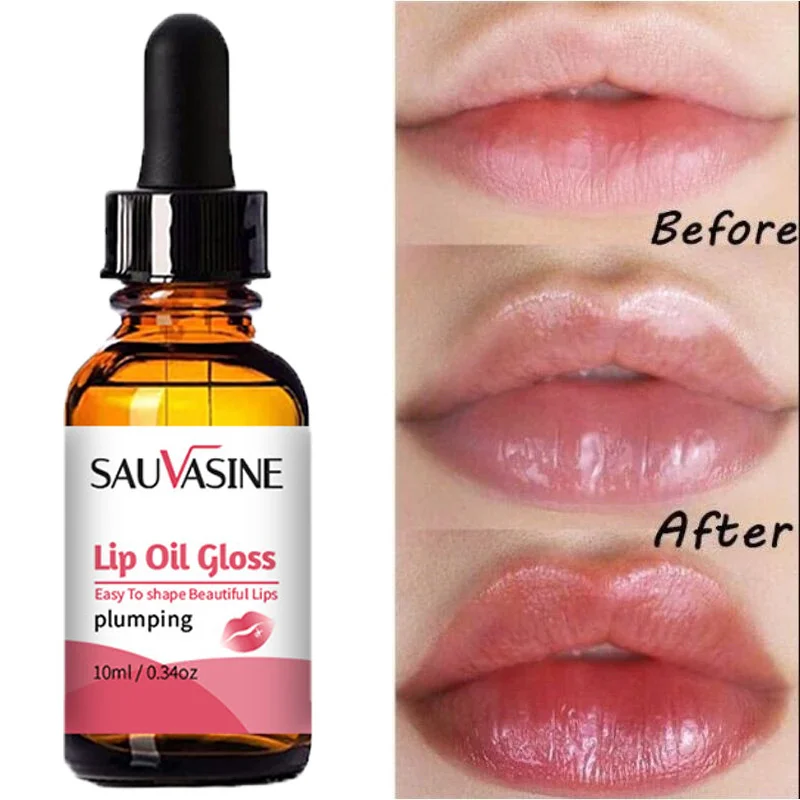 

Instant Volumising Lips Plumper Serum Lip Enhancer Essence Fades Fine Lines Removal Dead Skin Moisturizing Beauty Lips Care 10ML