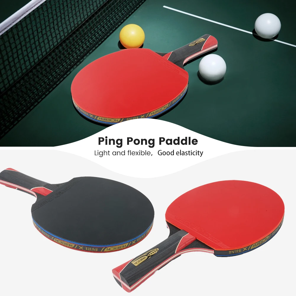 

Single Professional Training Carbon Table Tennis Bat Racket Ping Pong Paddle For Beginner And Advanced Players 5 Star NEW