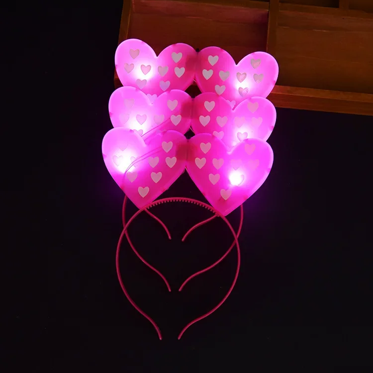 Розовая светящаяся искусственная палочка Звезда Корона очки головная повязка