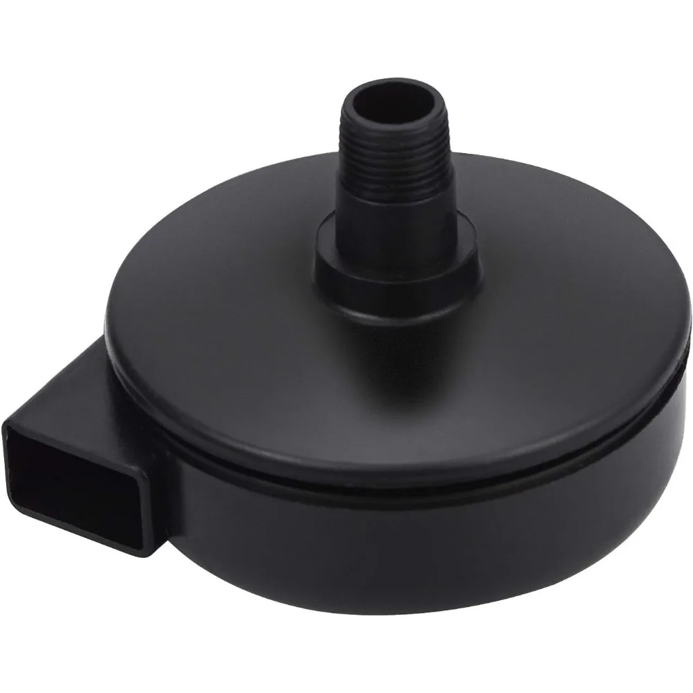 Глушитель фильтра воздушного компрессора с резьбой внешняя резьба 3/8PT черный 16