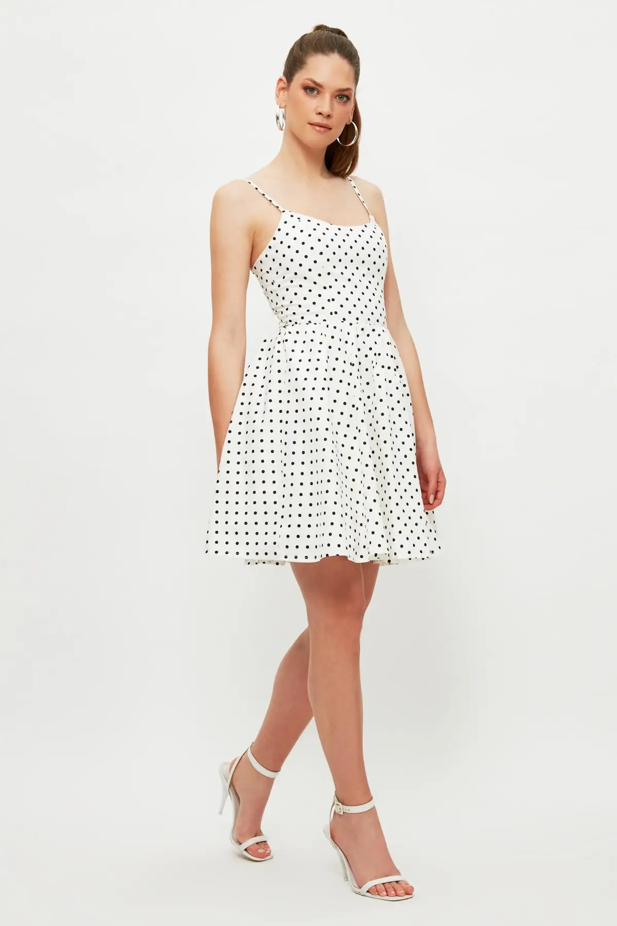 

Trendyol Polka Dot Dress TWOSS21EL2537