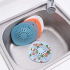Универсальный фильтр для раковины с защитой от засоров, фильтр для домашней кухонной раковины, стопор для слива душа, стопор для ванной, напольная дренажная крышка