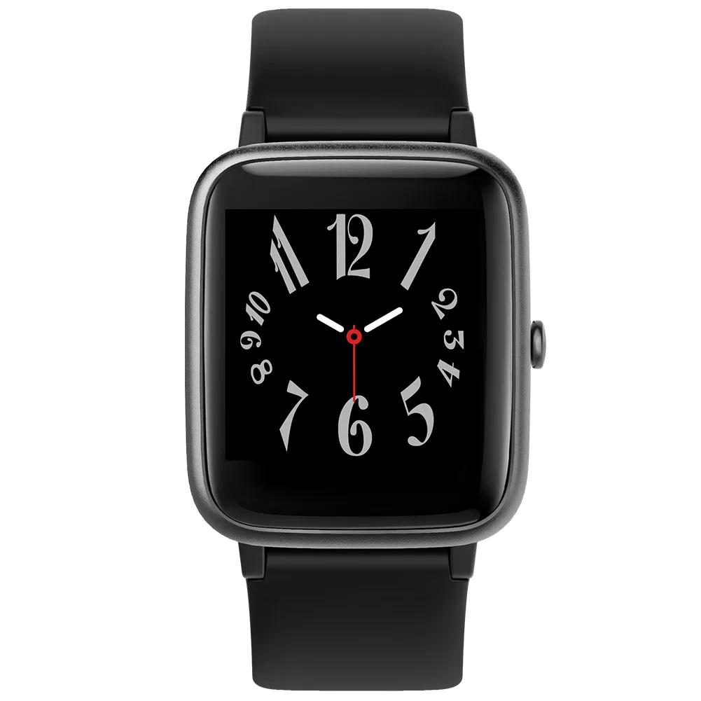 

Women Men Smart Watch Fitness Tracker Alarm Rechargeable Heart Rate Monitor IP68 Waterproof 1.3" TouchScreen Sports Pedometer