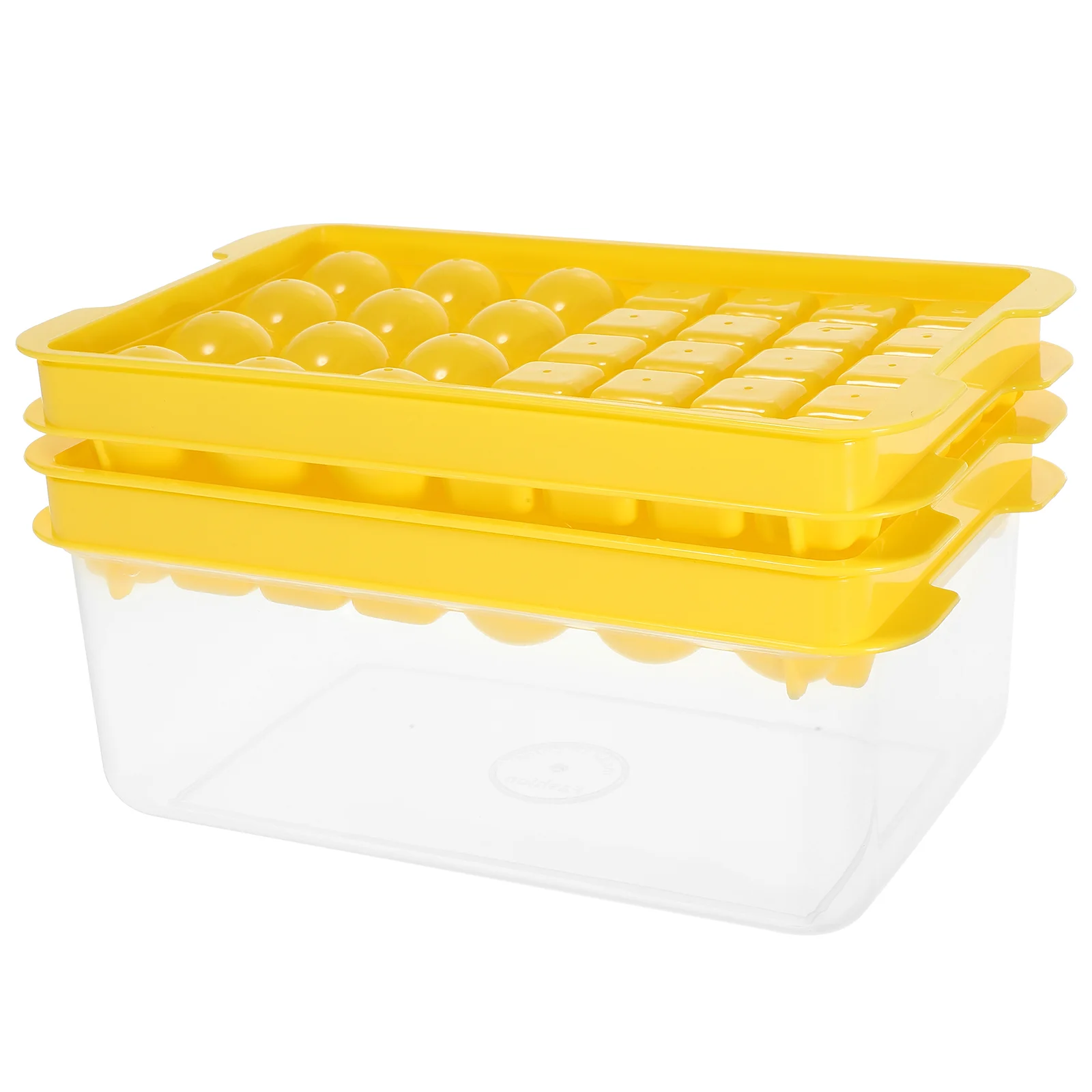 

1 Set of Ice Mold Ice Making Tray Ice Balls Making Mold Reusable Freezer Ice Tray Quick Demould Ice Mold with