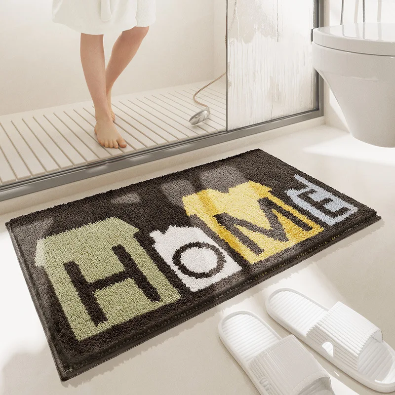 

45X65CM Modern Simplicity Mat Non-slip Bathroom Bath In Wash Basin Bathtub Side Floor Rug Shower Room Thicken The Pads