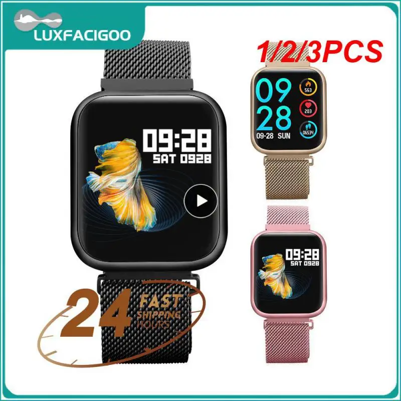 

1/2/3PCS Soft Transparent Protective Film Guard For ESEED lauhwl P80 Smart Watch Screen Protector Cover Smartwatch Protection