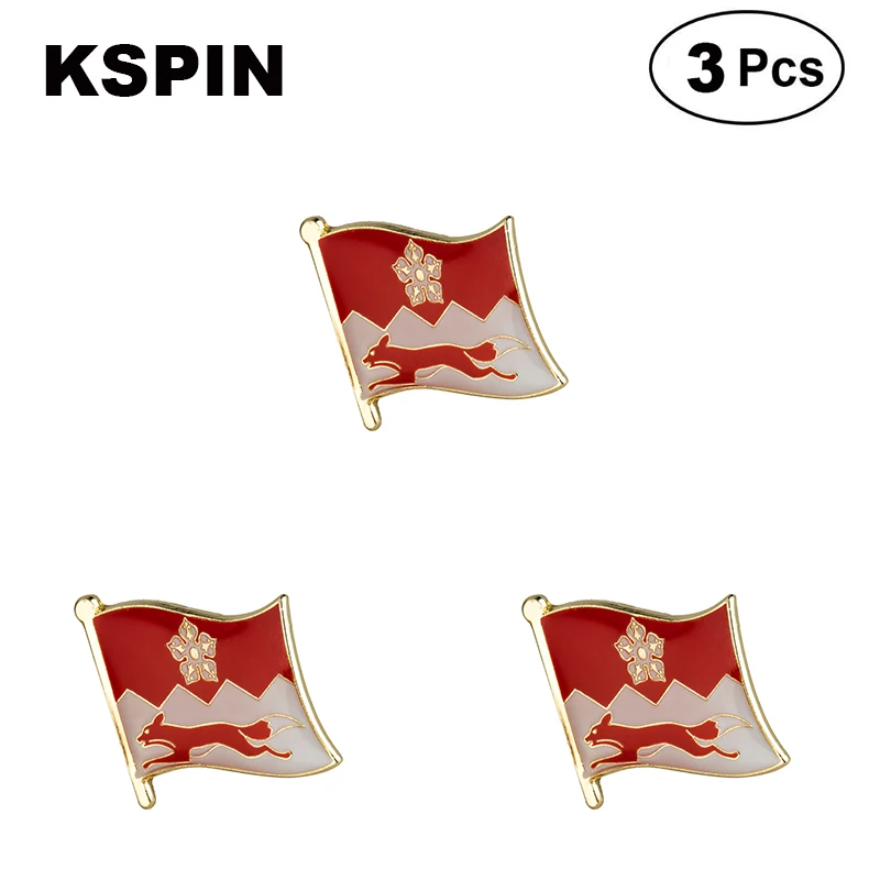 

Leicestershire Flag Lapel Pins Badges Brooches 3pcs a lot